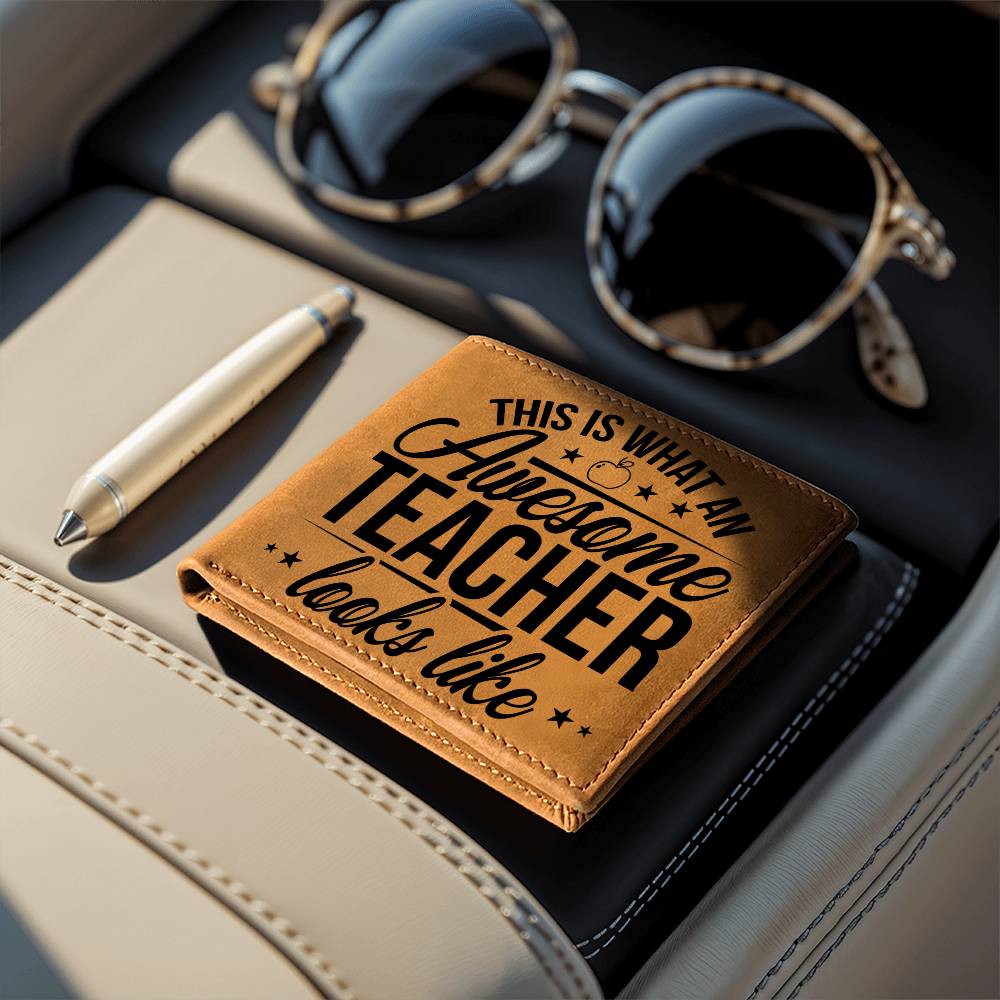 Male Teacher wallet