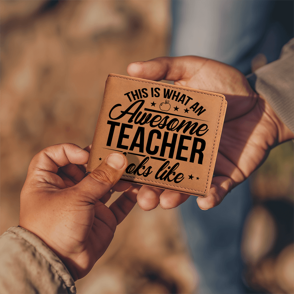 Male Teacher wallet