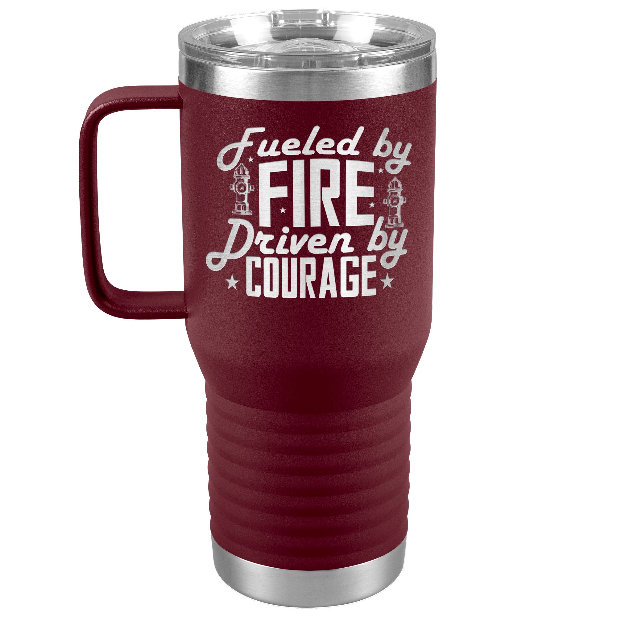 Fueled by FIRE, driven by COURAGE